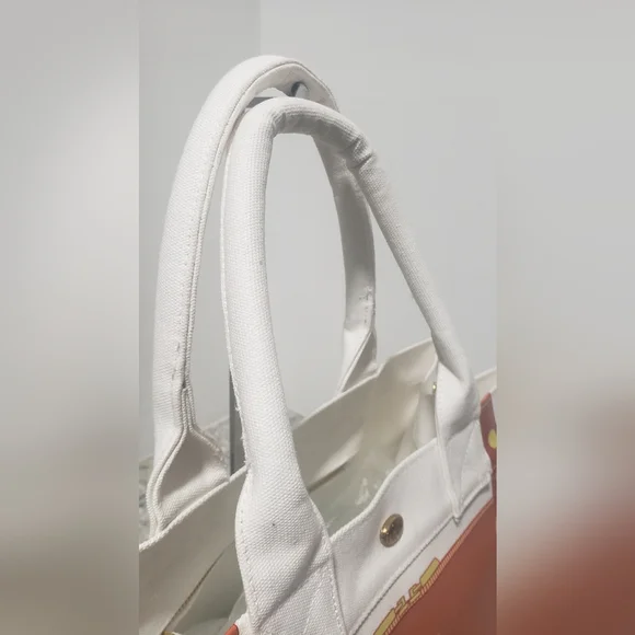 Hammitt Westwood Canvas Cognac Large Tote Bag - Picture 4 of 11